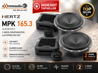 HERTZ MPK 165.3 16.5 cm (6.5'') 2-way component speaker set