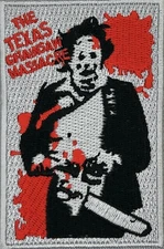 The Texas Chainsaw Massacre Leatherface Applique Embroidered Iron on Patch