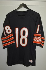 Vintage Wilson NFL Chicago Bears Mike Tomczak #18 Jersey Size 44 Large GSH USA