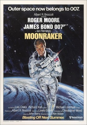 Poster Plakat Moonraker - Streng geheim (1979) James Bond 007 #789