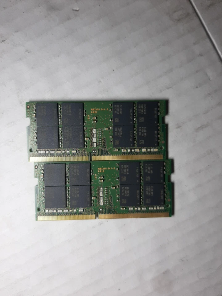 Samsung 64GB (2X32GB) PC4-2666V DDR4 SODIMM M471A4G43MB1-CTD #97 - Image 2 of 2
