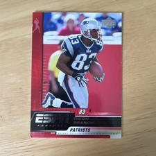 Upper Deck 2005 ESPN Deion Branch #59 Patriots Football Card