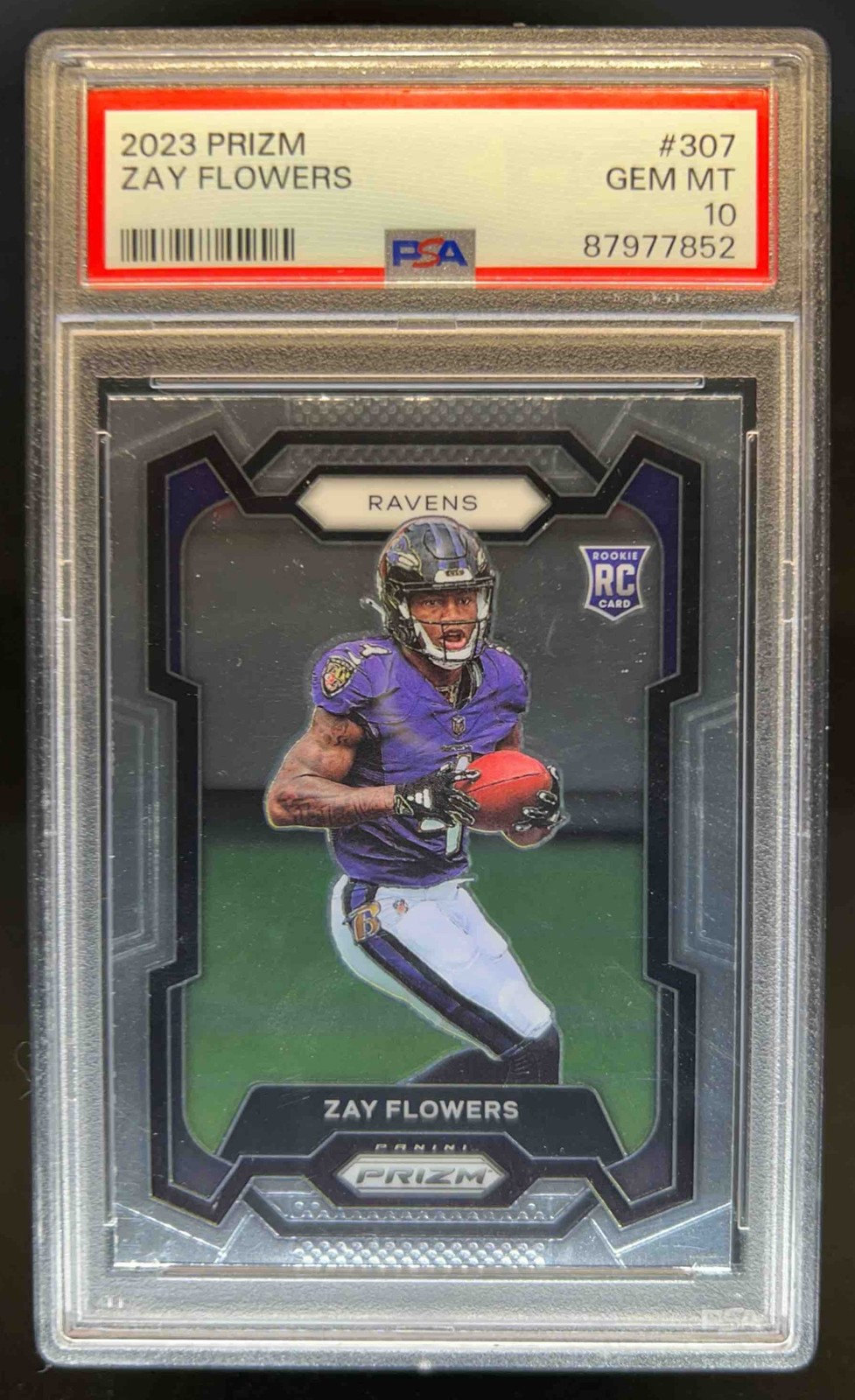 Zay Flowers 2023 Prizm #307 Base Price Guide - Sports Card Zay Flowers 2023 Prizm #307 Base Price Guide - Sports Card