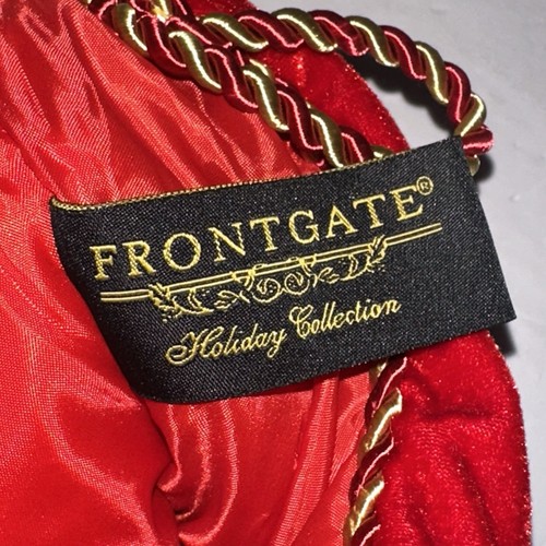 Frontgate Yuletide Quilted Toe Christmas Stocking “Virginia” - Picture 15 of 19