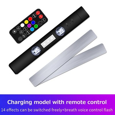 Remote Control Car LED Interior Ambient Light USB Wireless Car Atmosphere Lamp 