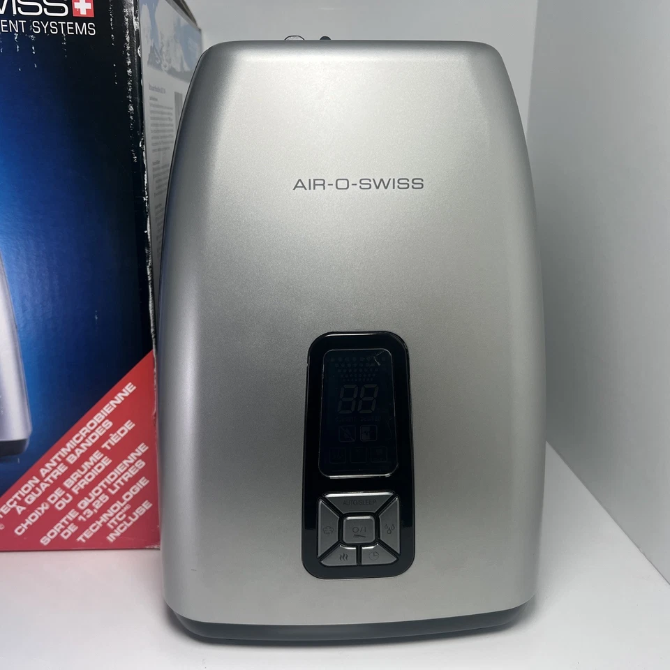 Boneco Air O Swiss AOS 7144 Ultrasonic Cool Warm Mist Digital LCD Humidifier - Image 2 of 4