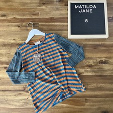 NWT Matilda Jane Choose Your Own Path Striped Pep Rally Tunic 8