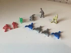 1960s VINTAGE MARX DINOSAURS FIGURES Astronaut Soldiers Alien