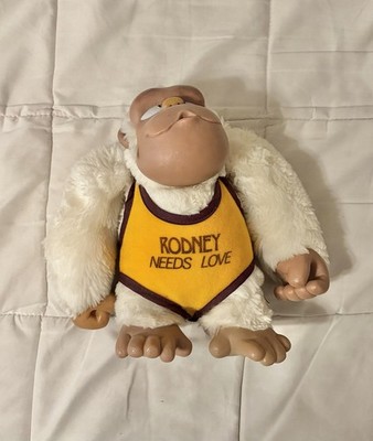 Vintage Applause 5'' Plush Gorilla ''Rodney Needs Love'' 