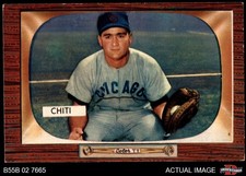 1955 Bowman #304 Harry Chiti Cubs 4 - VG/EX