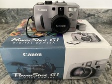 Canon PowerShot G1 Digital Camera 3.3MP with Original Box & Owner?s Manual