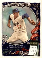 2023 Topps Allen & Ginter - Spotless Spans Don Drysdale #SS-9