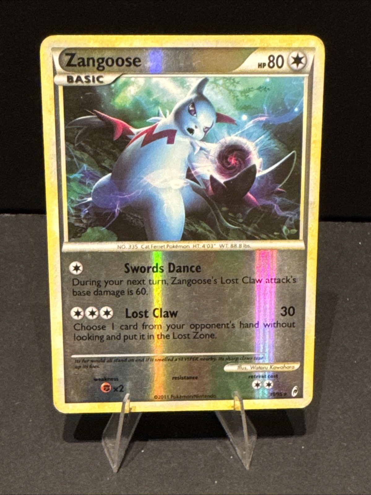 Zangoose 39/95 Call of Legends Reverse Holo