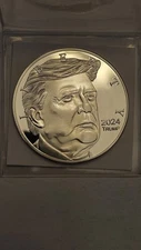 Donald Trump Liberty 2024 Commemorative Silver Coin