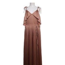 Banana Republic x Olivia Palermo, Maxikleid, Größe: 38, Braun, Polyester #lC9