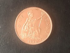 1933 George v Retro Uncirculated Penny  Gap Filler