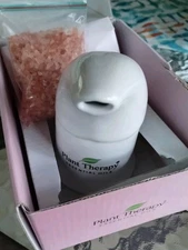 Plant Therapy Ceramic Salt Nasal Inhaler Set with Pink Himalayan Salt Nice Gift!