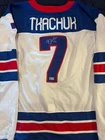 OTTAWA SENATORS BRADY TKACHUK  Signed Team USA 2026 Olympics Jersey  JSA COA