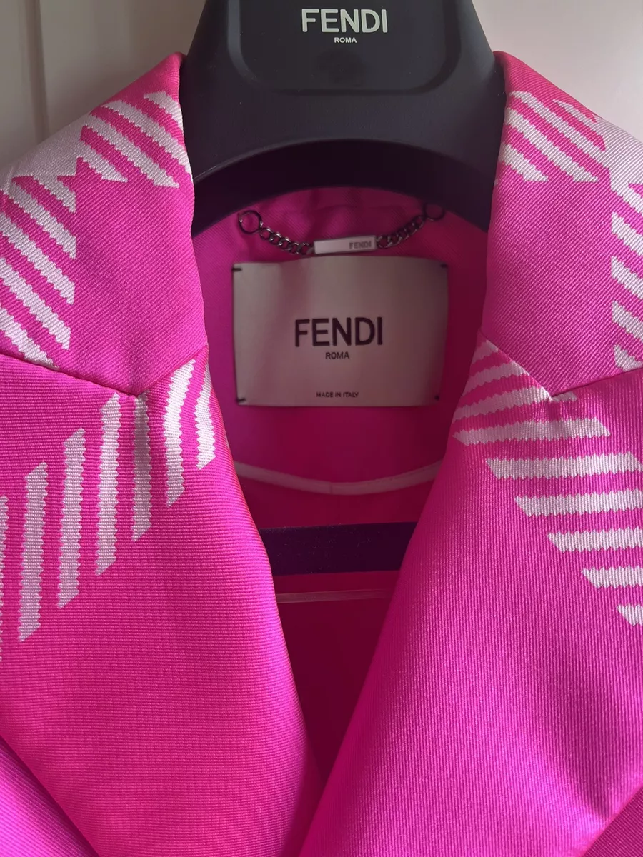 Fendi cropped deals jacket