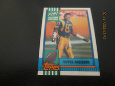 FLIPPER ANDERSON RAMS 1990 TOPPS 1989 RECORD BREAKER CARD #2