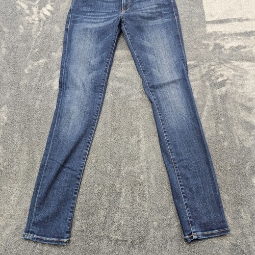 Mavi Gold Jeans Womens size 30x32 Alexa Mid Rise Skinny Stretchy Blue Denim - Picture 3 of 17
