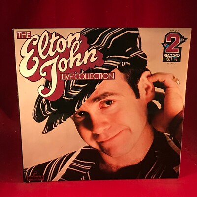 The Elton John Live Collection 1979 UK Double vinyl LP Royal Albert Hall concert