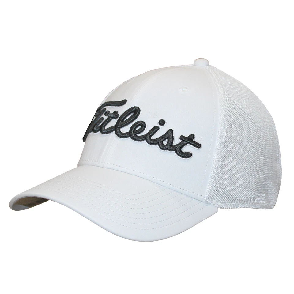 Titleist Golf Tour Sports Mesh Fitted Hat NEW