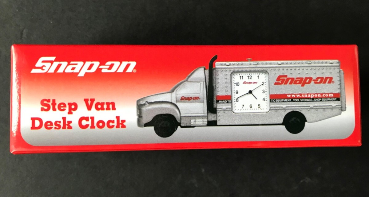 Snap-on Tools Step Van Desk Clock - NEW - Stock # SSX13T100 | eBay