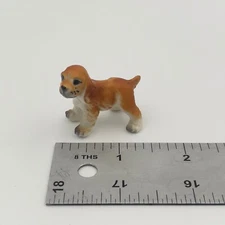 Miniature Cocker Spaniel Dog 1.5" Collectible Tiny Statue Figurine Puppy Lover