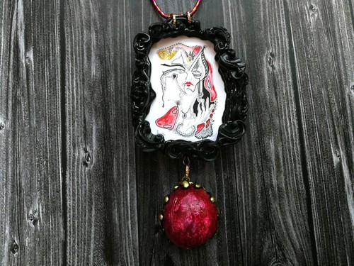 Lucifer Amulet Gothic Talisman Pendant Jewelry Devil Satan Satanic Satanist Goth - Picture 7 of 24