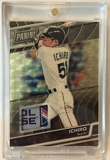 Ichiro 2016 Panini The National VIP Gold Vinyl Prizm Tag Patch #'d 1/1 Mariners