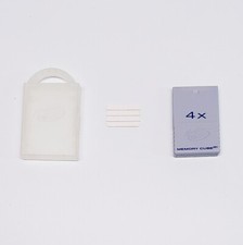 MadCatz Brand Nintendo GameCube Memory Card 251 4X Blocks Memory Cube Gray