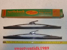 2 .. Nos Anco Wiper Blades 12 Shiny Anco Wiper Blades .. Made In Usa