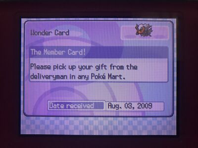pokemon member card Pokemon Diamond Pearl Platinum Member Card Darkrai Event Distribution  Service