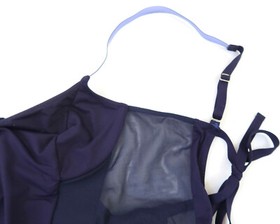 LA PERLA Tulle mesh panel swimsuit IT 3 US 36b M