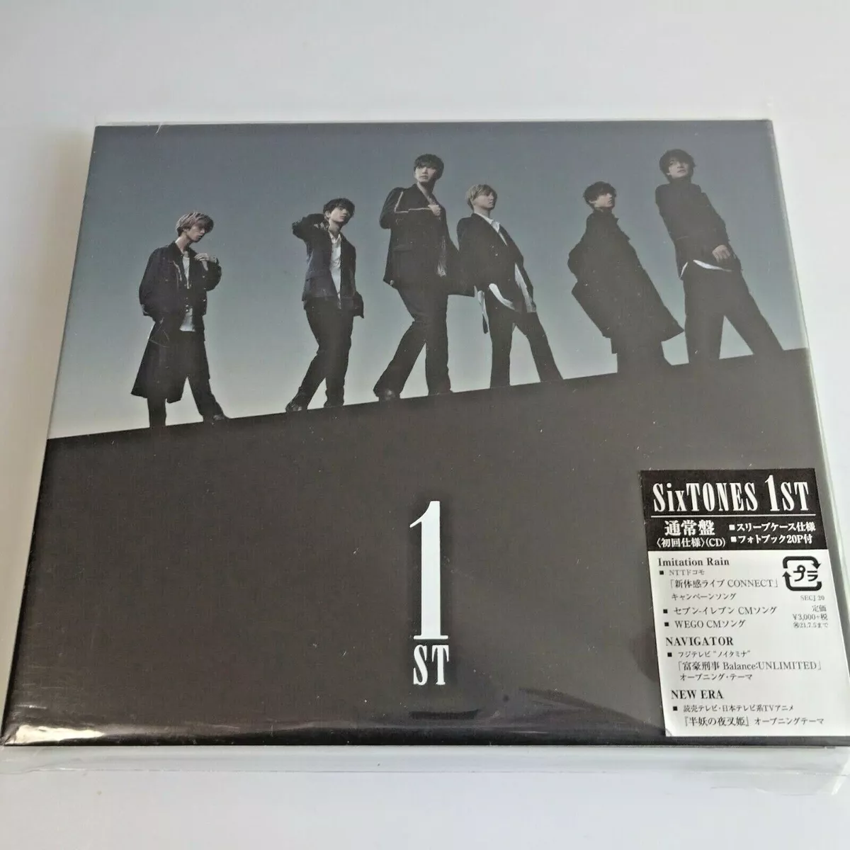 SixTONES 1º CD J-POP edição regular