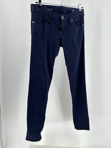 Lilly Pulitzer Dark Navy Blue Skinny Jeans Pants Size 0 Pockets Stretch - Picture 2 of 8