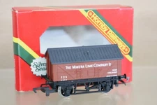 HORNBY R211 BR MINERA LIME COMPANY WREXHAM COVERED WAGON 125 BOXED od