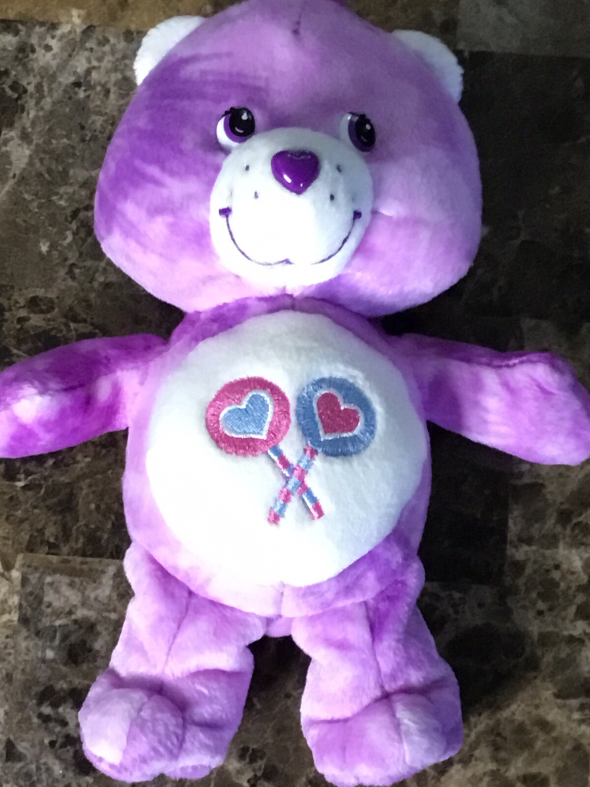 Care Bears 9 inch Purple “Share Bear” Plush Bear eBay