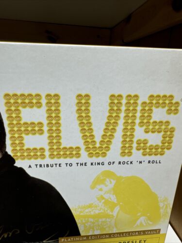 Elvis A Tribute to the King Platinum Edition Collector’s Vault New/Mint Pristine - Picture 3 of 8