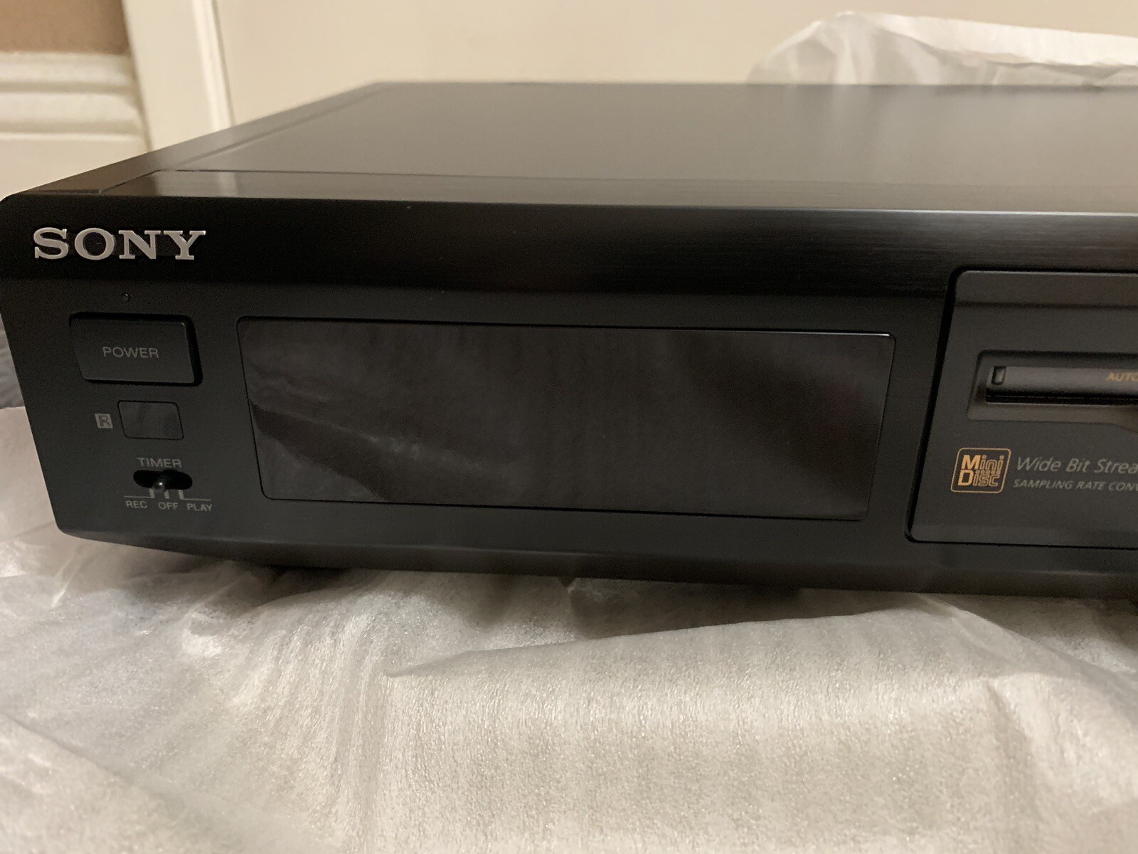 Sony MDSJE510 MiniDisc COMPONENT Recorder PLAYER DECK Black NEW w