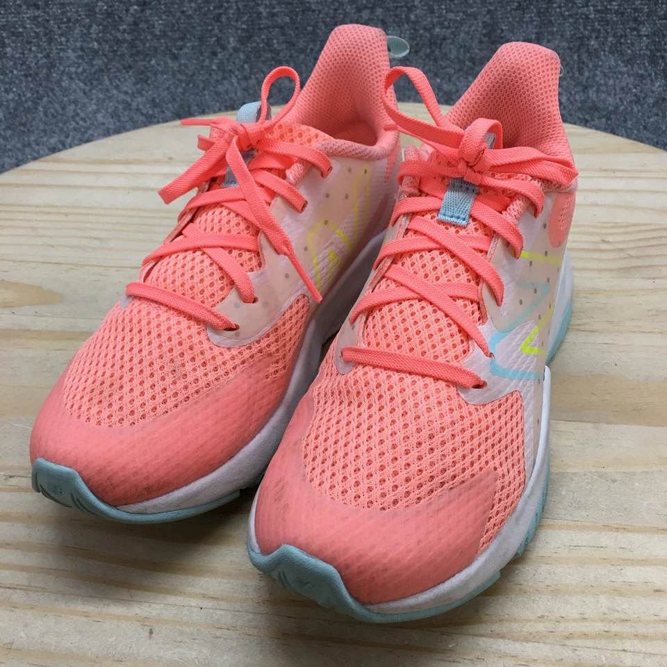 Zapatilla New Balance Juvenil 3 Naranja Rave Run V2 Atlética Con Cordones Informal Comodidad Foto 3 de 4