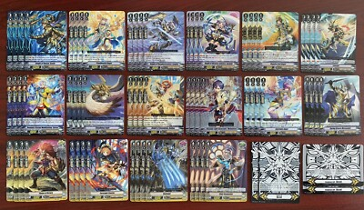 #ad #ad CARDFIGHT VANGUARD V EB10 GOLD PALADIN R AND C PLAYSET 4x EA CARD 4 MARKERS $35.00