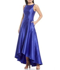 Adrianna Papel Mikado High Low Dress Size 14