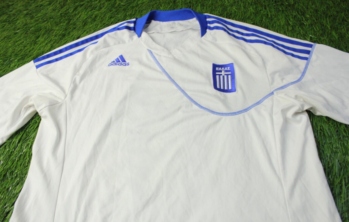 ブレシア　ユニフォーム　2011 GREECE TEAM # 11 2010/2011 FOOTBALL SHIRT JERSEY HOME ADIDAS