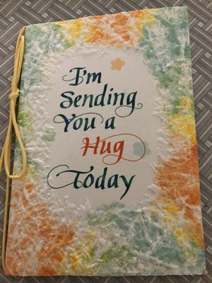 Blue Mountain Arts Greeting Card: I'M SENDING YOU A HUG TODAY (NEW)