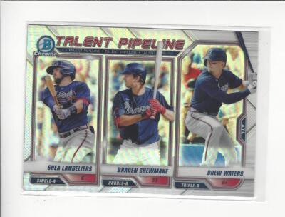 2021 Bowman Chrome Baseball Talent Pipeline Refractor Insert Singles -You Choose