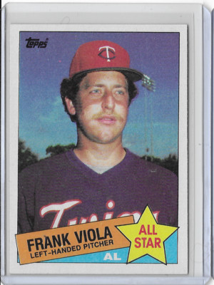 Frank Viola 1985 TOPPS #710 ALL STAR