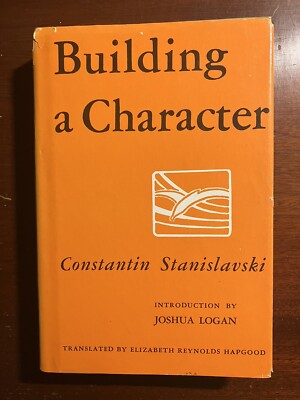 Building A Character Constantin Stanislavski 1976 14th Printing Hardcover in DJ