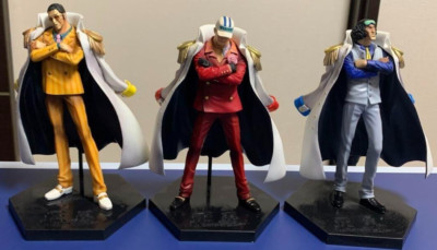 One Piece navy Akainu Sakazuki Kizaru Borsalino Aokiji Kuzan DX